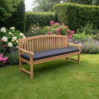 Cambridge Casual Maine - Panca Da Giardino In Legno Teak 120 Cm, Seduta Da Esterno Resistente Alle Intemperie Per Terrazzo, Prato E Portico