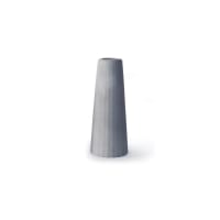 TERRA Vaso 42 Litri Con Sottovaso Incluso - 45x45x35 Cm, Resistente Al Gelo E UV, Colore Terracotta Per Giardino E Terrazzo