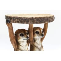 Table d'appoint suricates en polyrésine Animal | Maisons du Monde Table d'appoint suricates en polyrésine Animal | Maisons du Monde