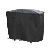 HNKDKJ Housse de Protection Salon de Jardin 265x125x55cm(LxWxH) Housse pour Meubles de Terrasse Résistance Anti-UV Imperméable Bâche Table Jardin Exterieur Rectangulaire Housse Salon de Jardin-Noir