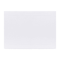 Tapis de bain microfibre boule blanche 50x80cm