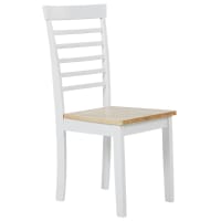 SWALLOWLIVING Set Da 2 Lanterne In Legno Stile Rustico Con Portacandele In Vetro – Bianco Lavato