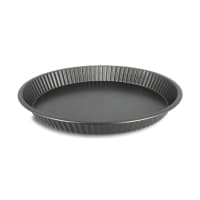 Menastyl - Moule A Tarte Perfore Amandine 32cm En Acier Carbone Anti Adhesif Menastyl - Moule A Tarte Perfore Amandine 32cm En Acier Carbone Anti Adhesif