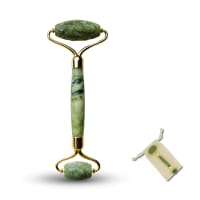 Collana N con perline di giada e tubo verde spinaci Guatemala Maya unica al mondo Serpentine 50,8 cm