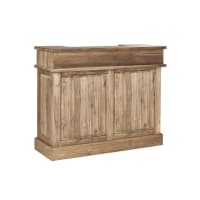 Meuble bar ancien style anglais – bois acajou - Ameublement