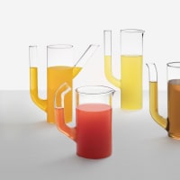 Lot De 50 Mini-bouteilles En Verre Avec Bouchons En Liège, 5 Formes Differentes Pour Creer Des Souhaits~p145150525