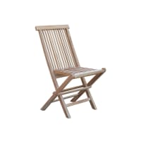Sedia Pieghevole Boston In Legno Di Acacia – 2 Pezzi – Dimensioni 59x43x88 Cm – Arredo Esterno
