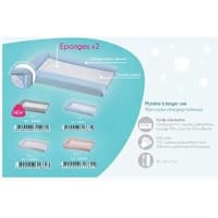 Italbaby Matelas à Langer 2 Côtés Sécurité PVC Doux Gris Jolie Grey - Fabriqué En Italie