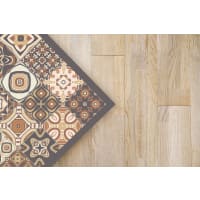 Panorama Tapis Vinyle - Modèle Carreaux Ciments Love Gris et Bleu 120x160 cm - Différentes Tailles - Deco Maison, Cuisine, Chambre et Exterieur