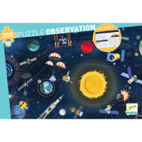Puzzle Géant Enfants 3-5 Ans 48 Pièces Espace - Puzzle Extra-Épais 60x90cm Éducatif Avec Boîte Premium