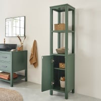 Columna de baño suspendida de teca maciza-Olivia cropped-2