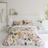 Copripiumino 155x220 Shamrock Verde - Design Botanico per Camera da Letto