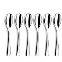 Amefa FELICITY Lot De 6 Cuillères à Café Martelées De Qualité