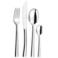 Set Posate KINGSTONE 30 Pezzi Per 6 Persone – Acciaio Inox 18/10 – Coltelli, Forchette, Cucchiai E Cucchiaini