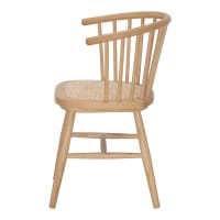 Silla De Madera Y Ratán Sherry - Naturale - 78x54x50-SHERRY cropped-2
