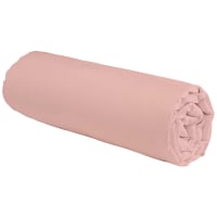 Parure De Lit 135x200 Cm Coton Mousseline Rose - Housse Couette + Taie 80x80 Cm - Douce Et Respirante