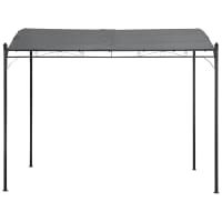 Telo Per Tenda Da Sole SAULE In Poliestere Antracite – 2,5x2m (telo 234x205cm) – Protezione UV - 2