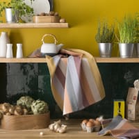 Torchon De Cuisine Coucke Gaspard En Jacquard De Coton Uni - Absorbant Et Élégant, 50x75cm