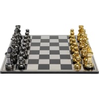 Umbra Buddy Echiquier Déco Jeu d'Echecs Bois Nature 36 cm