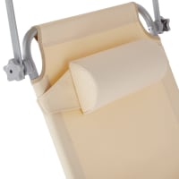 Cuscino Poggiatesta Per Lettino Massaggio EBANKU, Universale Regolabile In Memory Foam, Nero