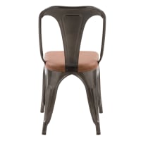 Tomasucci Lot de 2 Chaises VIKTORIA MARRON