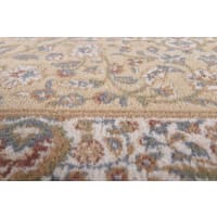 Panneau Mural Tissé Français Vintage – Laine Beige, Dimensions 70x68 Cm