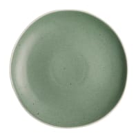 Service 18 Assiettes En Porcelaine Wintem – 6 Assiettes Plates (27 Cm), 6 Creuses (20 Cm), 6 à Dessert (19 Cm) – Design Graphique Noir