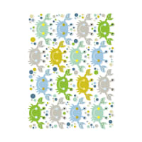 AIM Cloudbed 20 Adesivi Antiscivolo Per Vasca Da Bagno - Multicolore, Forte Adesivo Per Bambini