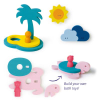 Puzzle en bois autour du monde 24 pcs | Maisons du Monde