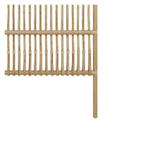 Rendez Vous Deco - Cabecero De Cama (160 Cm, Ratán Y Cannado