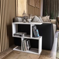 Table d'appoint 2 niveaux design scandinave marron Life | Maisons du Monde