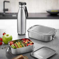Coffee Knock Box In Acciaio Inox Con Spazzola - Contenitore Rifiuti Caffè Antischizzo, Base Antiscivolo