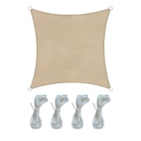 Tessuto per tende da sole 2,5 × 2 m antracite Saule | Maisons du Monde
