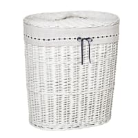Set 7 Cesti In Corda Di Cotone Intrecciata: Bianco/Iuta, Per Biancheria, Giocattoli, Coperte, Libri, Vestiti