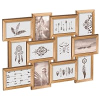 Cadre Photo Shabby Chic En Bois Et Grillage, Fait Main, 57 Cm - Idée Cadeau Originale