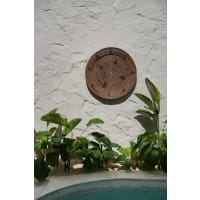Waiu Set Di 3 Decorazioni Da Parete In Metallo Con Cavallo | Stile Rustico, Bronzo, 23,6 Cm, Per Interni Ed Esterni - 2