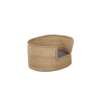 Set de 3 paniers ronds tressés en jonc de mer JONC DE MER | Maisons du Set de 3 paniers ronds tressés en jonc de mer JONC DE MER | Maisons du