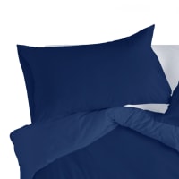HPUK Confezione Da 2 Federe Per Cuscino 45x45 Cm – Colore Blu, Morbide E Pratiche