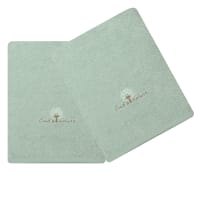 Set Di 2 Asciugamani Con Cappuccio Biologici Per Neonati E Bambini – Confezione Regalo