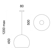 Alimentatori | Alimentatore in Metallo 60W 12V 5A Colore Bianco IP45