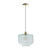 Lámpara De Techo En Metal Vidrio Blanco Diám:23cm ALTON | Maisons Du Monde
