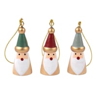 12 Decorazioni Natalizie In Legno Vintage: Palline Artigianali Con Fiocchi Di Neve, Alberelli E Pupazzi Di Neve. Set Pronto All'Uso Con Cordicella E Scatola Regalo Per Un Natale Rustico E Caldo.