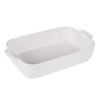 La Porcelaine Bianca - Assiette Carrée Letter R - Arredo Casa - Cuisine - Ligne Adorato - Idée Cadeau - Porcelaine - 10 X 10 X 1,5 Cm