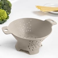 Colapasta pieghevole Westmark ø22cm rosso e grigio