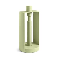 Porte-rouleau Essuie-tout En Grès Vert - Design Christian Bitz, Hauteur 28 Cm, Stable Et Décoratif