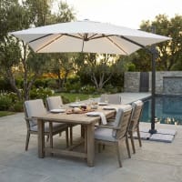 Outsunny Ombrelloni da giardino Inclinabile arredamento esterni