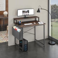 Bureau d'angle Sarah, Blanc, 139 x 142.4 cm, Vicco