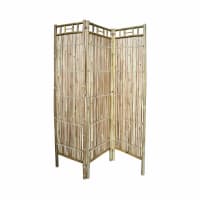 Bambus-Paravent Von Box And Beyond – 160x180cm, 4 Paneele, Raumteiler Für Wohnzimmer, Schlafzimmer & Büro