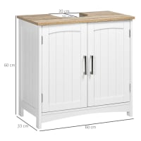 Armario de Baño 60x33x60 cm Blanco cropped-2