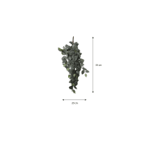 Fittonia finta JAMIRO su stelo, verde-bianco, 35cm - INNA Glas